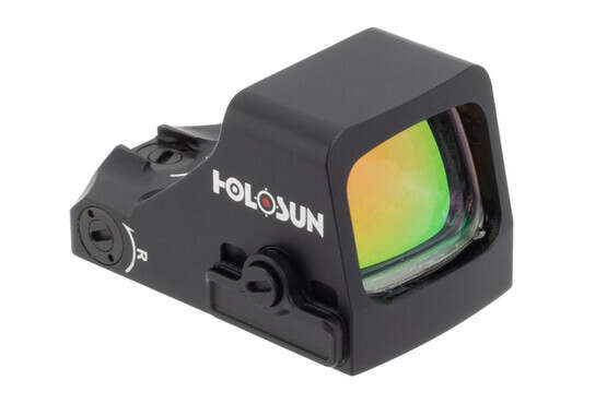Holosun HS507K-X2 compact pistol red dot sight features a smaller footprint